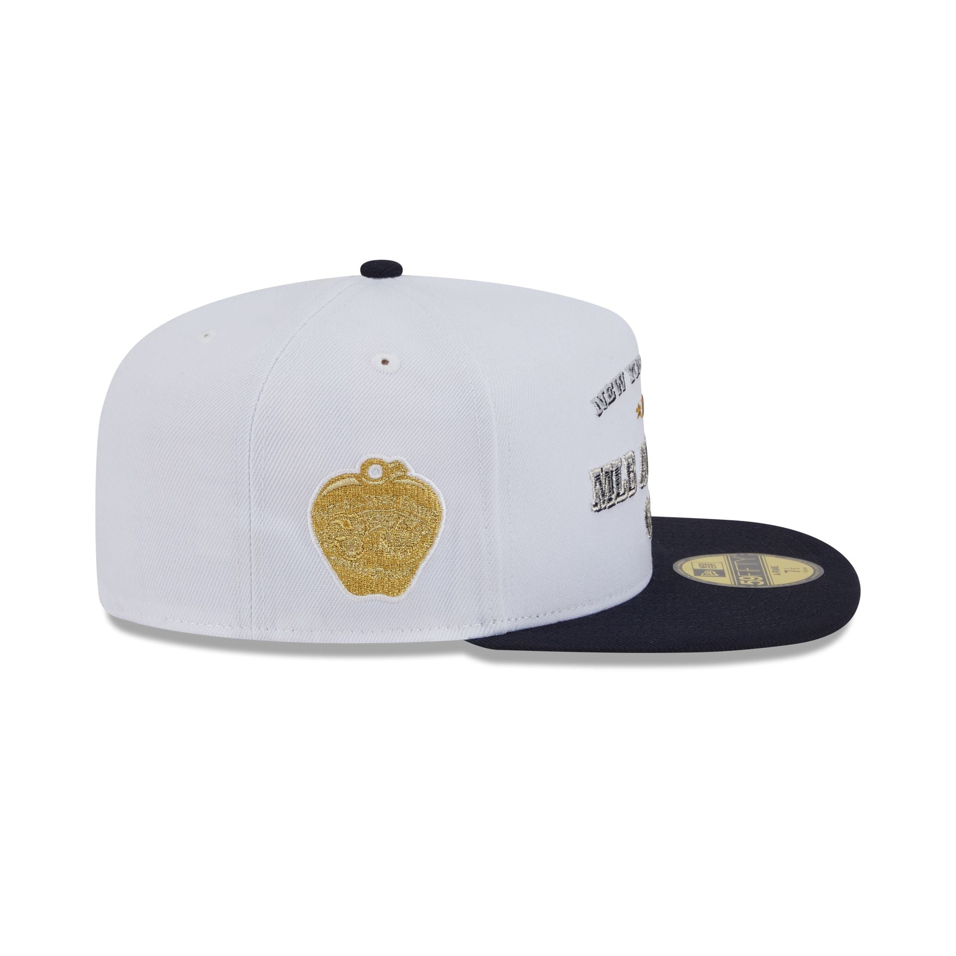 New York Yankees Summer Derby White 59FIFTY A-Frame Fitted Hat