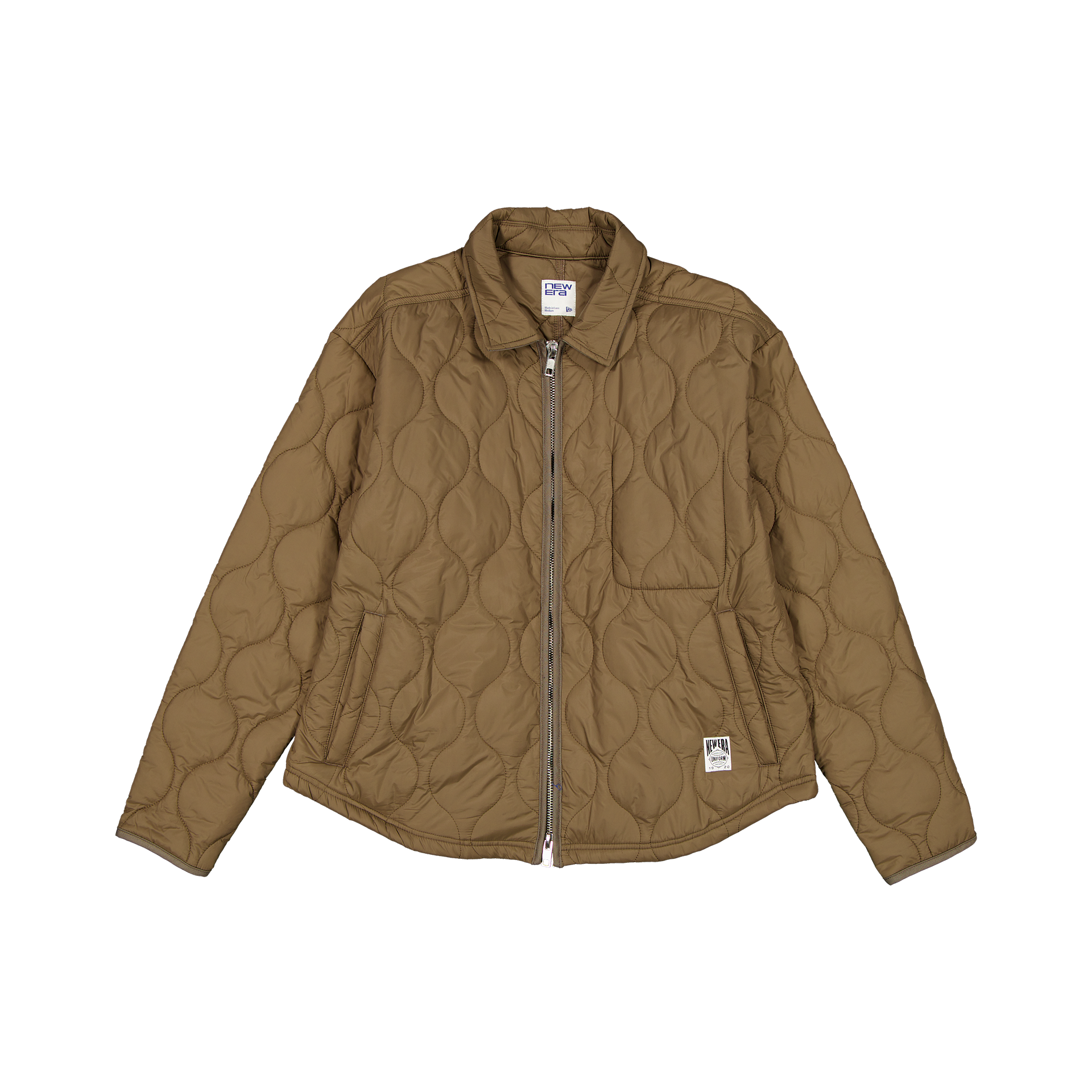 New Era Branded Falcon Quilted Captain Shacket