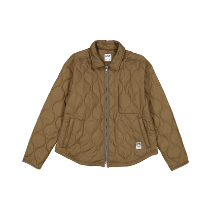 New Era Branded Falcon Quilted Captain Shacket