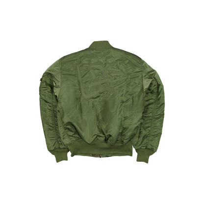 New Era Branded x Realtree® Alpha Industries New Olive Bomber Jacket