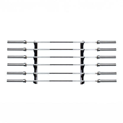 AmStaff Fitness TR305B Wall Mount Bars Storage Rack