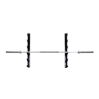 AmStaff Fitness TR305B Wall Mount Bars Storage Rack