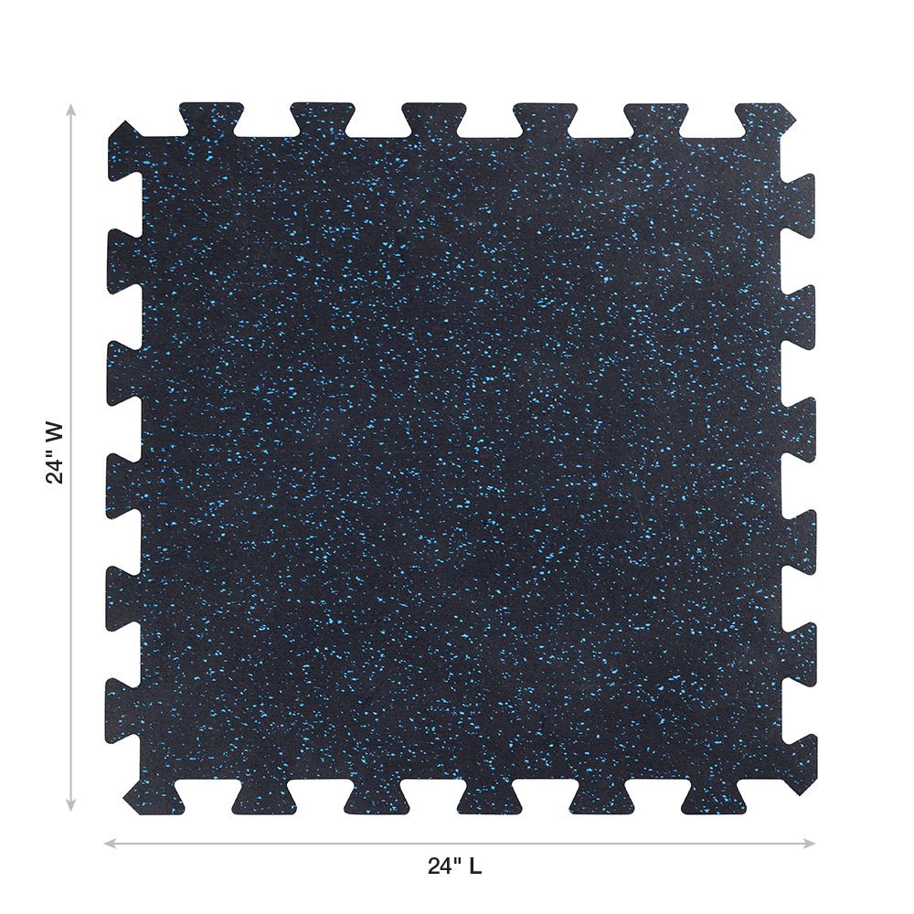 Interlocking Rubber Tile 24" x 24" x 7mm