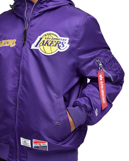 Alpha Industries x Phoenix Suns L-2B Hooded Bomber Jacket