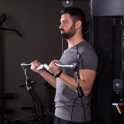 Multi-Purpose EZ Curl Bar - Double Hook