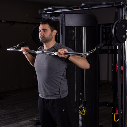 Multi-Purpose EZ Curl Bar - Double Hook