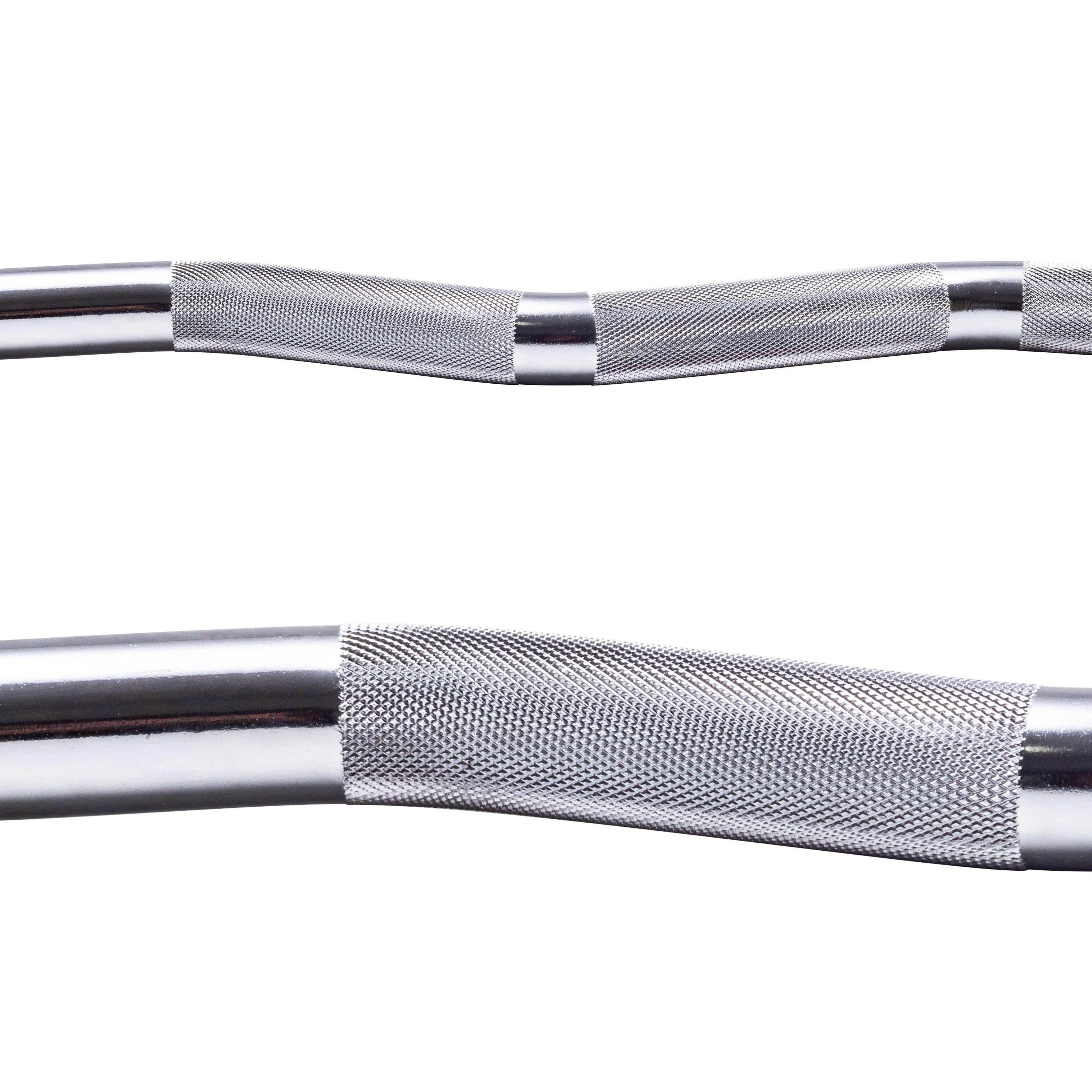 Multi-Purpose EZ Curl Bar - Double Hook