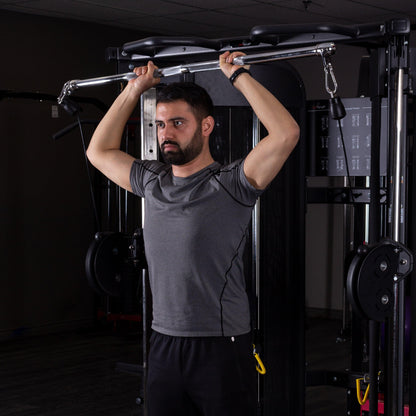 Multi-Purpose EZ Curl Bar - Double Hook