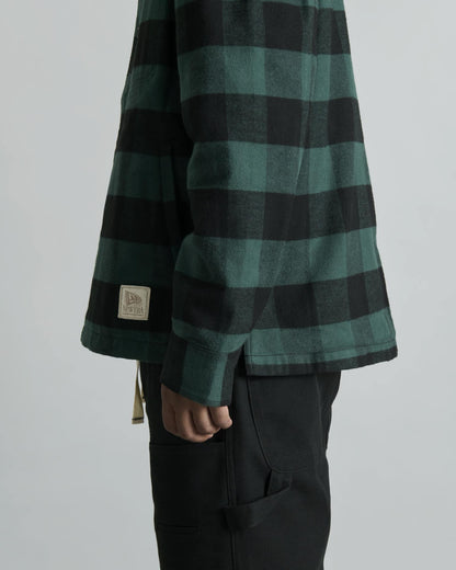 Lumber Plaid Kelly Green Shirt Jacket