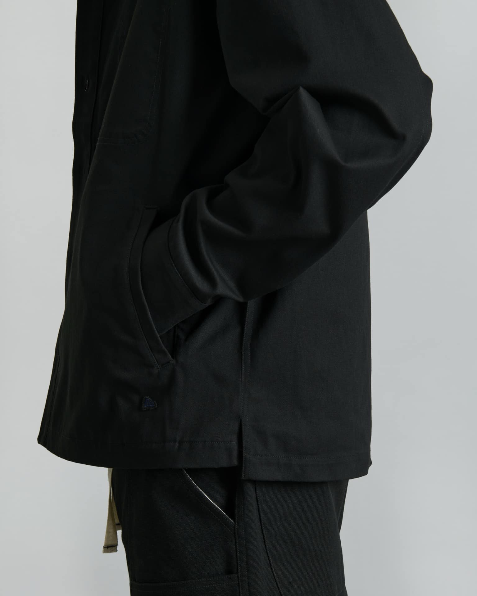 Ellicott Black Shirt Jacket