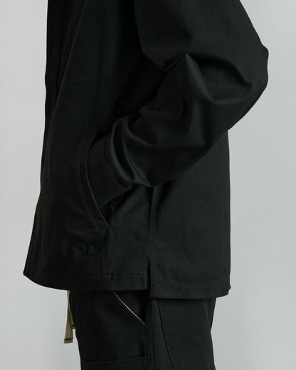 Ellicott Black Shirt Jacket